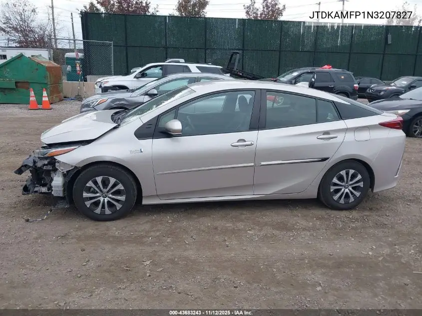 JTDKAMFP1N3207827 2022 Toyota Prius Prime Xle