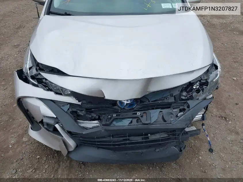 JTDKAMFP1N3207827 2022 Toyota Prius Prime Xle