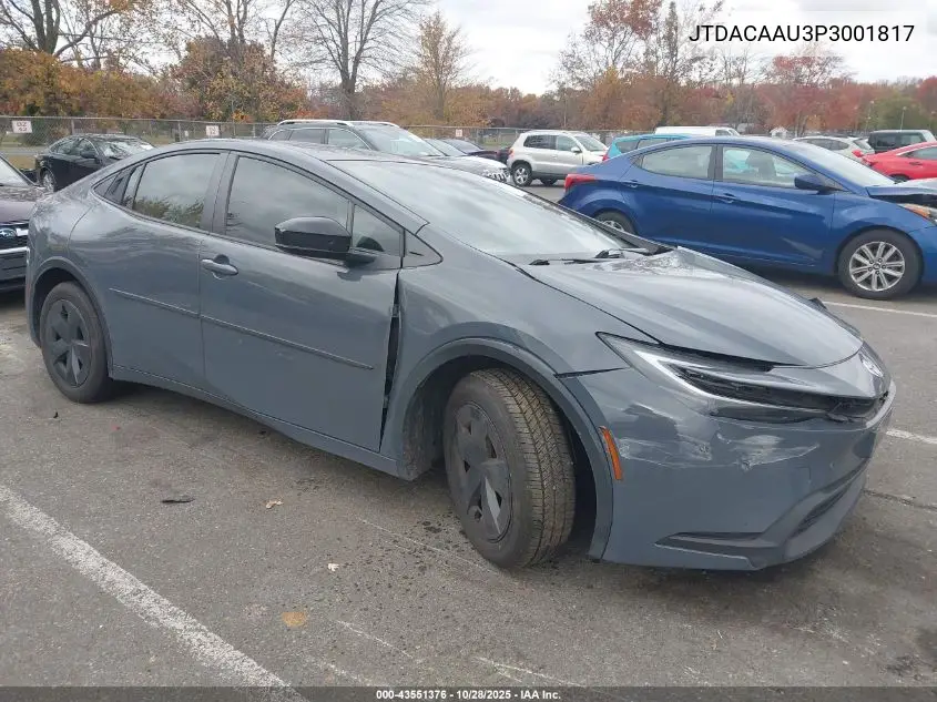 JTDACAAU3P3001817 2023 Toyota Prius Le