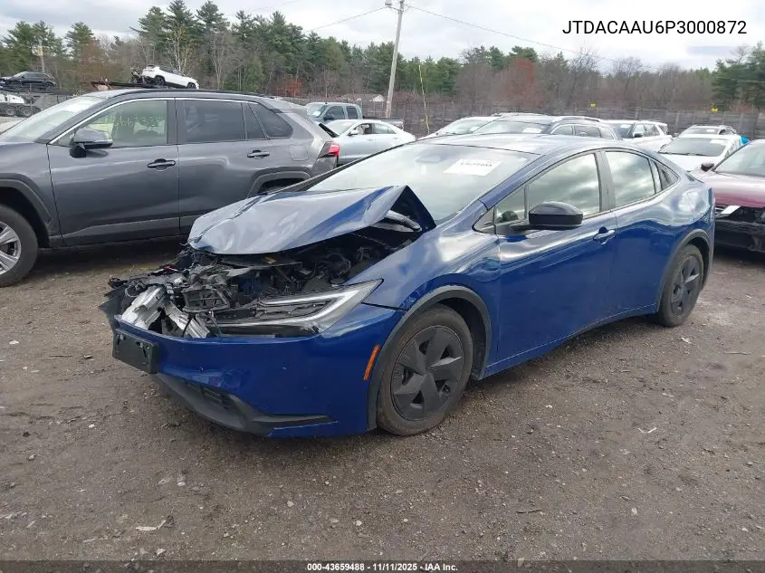 JTDACAAU6P3000872 2023 Toyota Prius Le