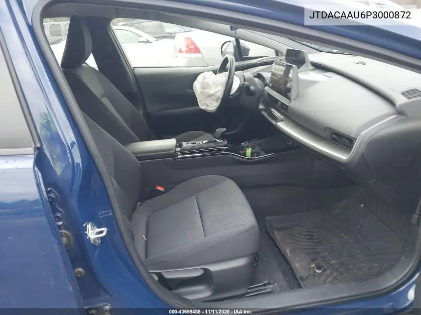JTDACAAU6P3000872 2023 Toyota Prius Le