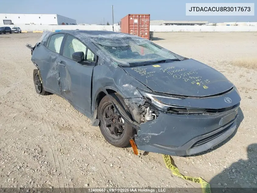 JTDACACU8R3017673 2024 Toyota Prius Prime Se/Xse/Xse Premium