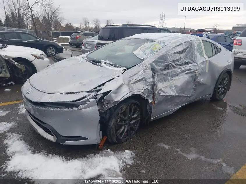 JTDACACU7R3013999 2024 Toyota Prius Prime Se