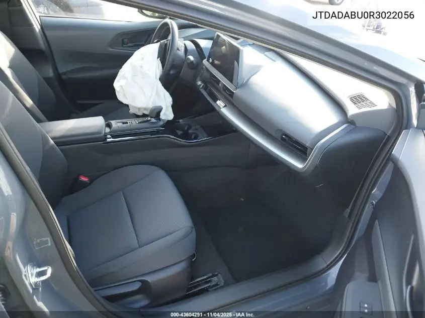 JTDADABU0R3022056 2024 Toyota Prius Le Awd-E