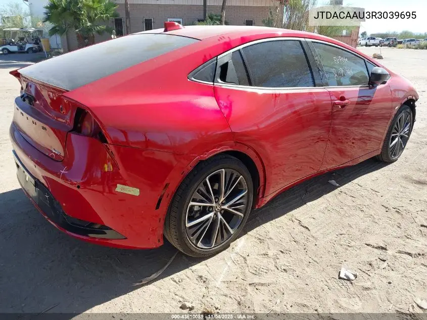 JTDACAAU3R3039695 2024 Toyota Prius Xle