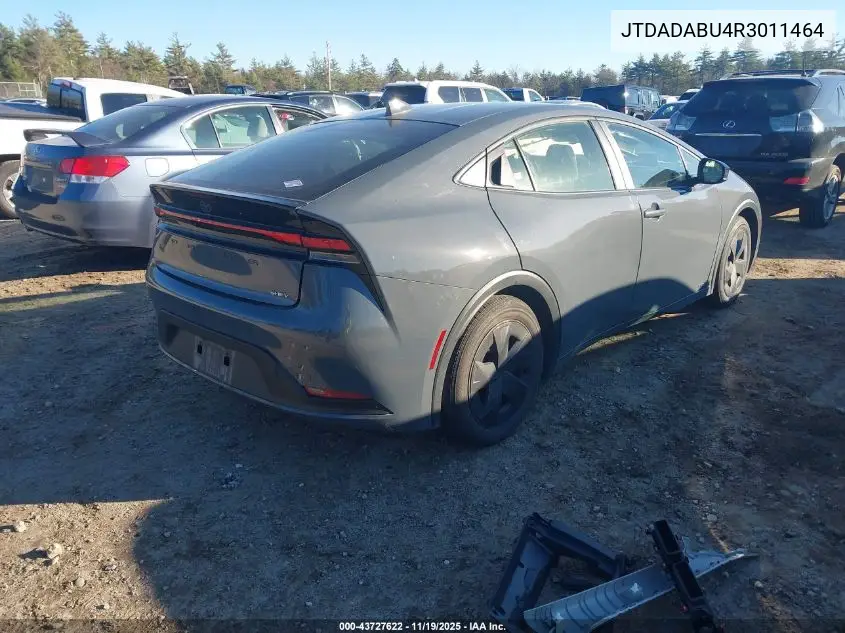 JTDADABU4R3011464 2024 Toyota Prius Le Awd-E