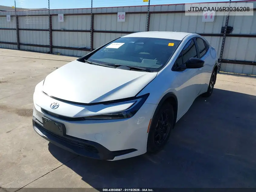 JTDACAAU6R3036208 2024 Toyota Prius Le