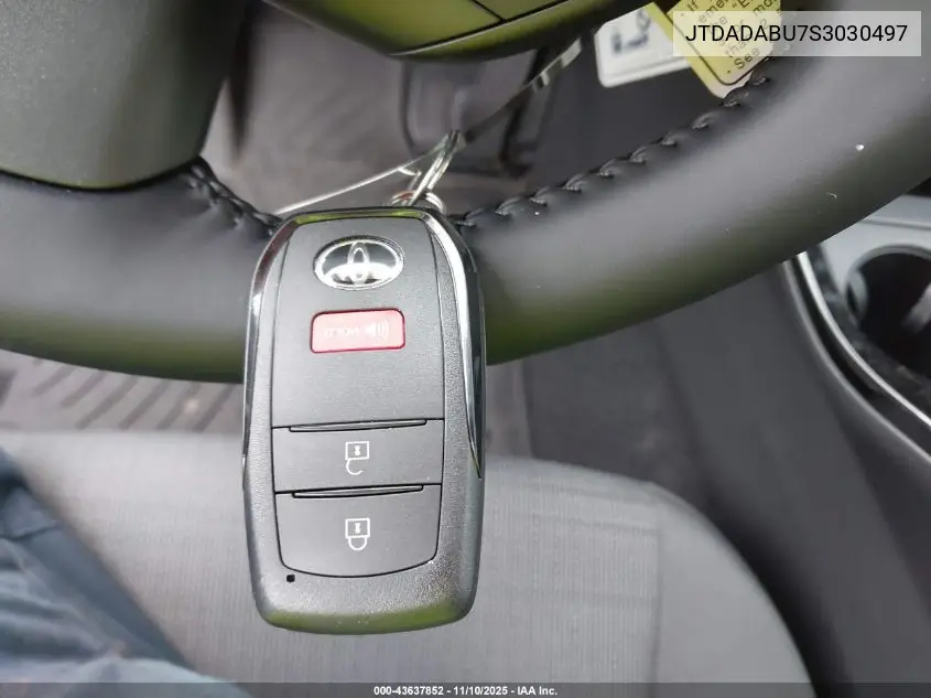 JTDADABU7S3030497 2025 Toyota Prius Le Awd-E