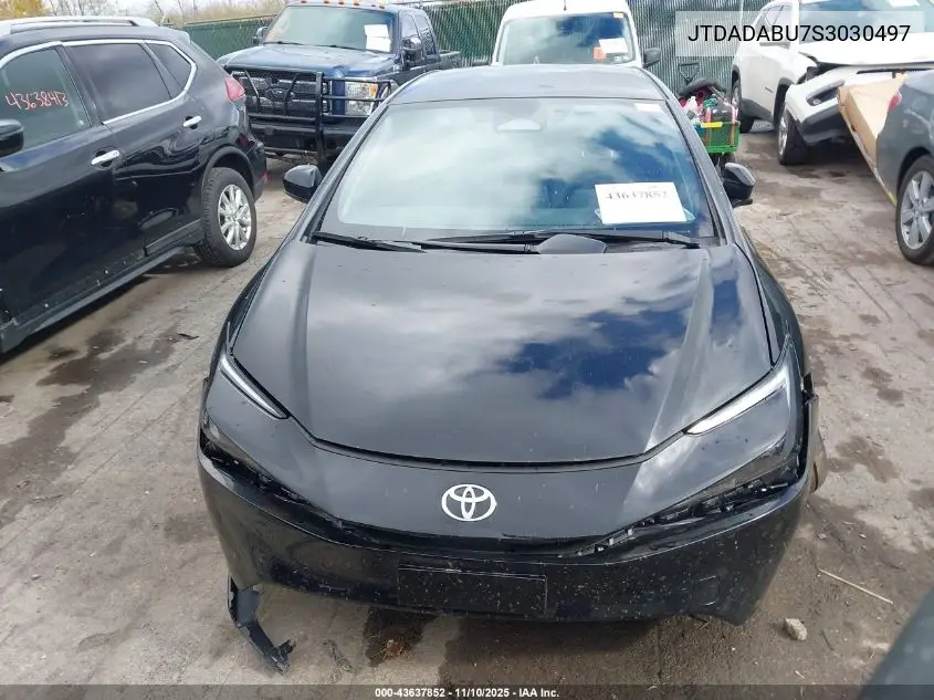 JTDADABU7S3030497 2025 Toyota Prius Le Awd-E
