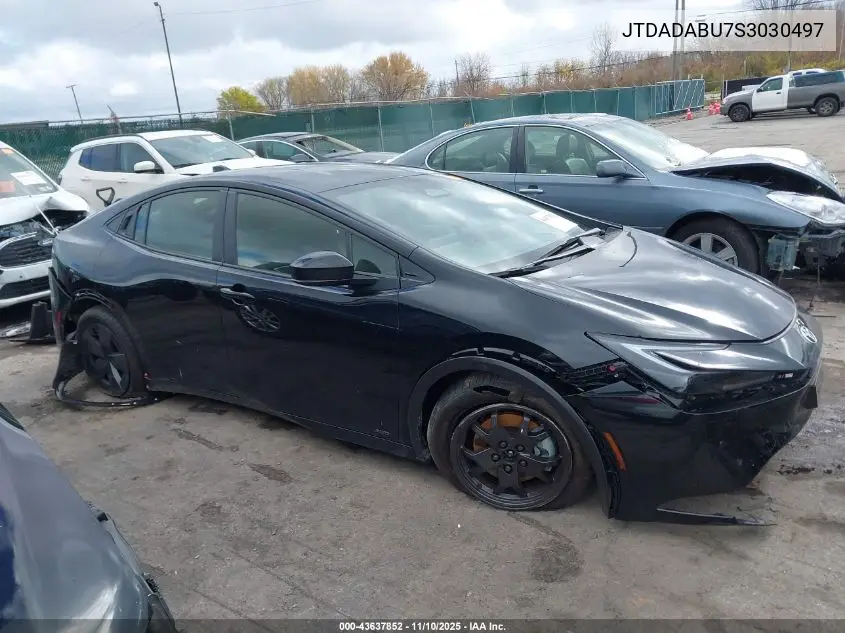 JTDADABU7S3030497 2025 Toyota Prius Le Awd-E