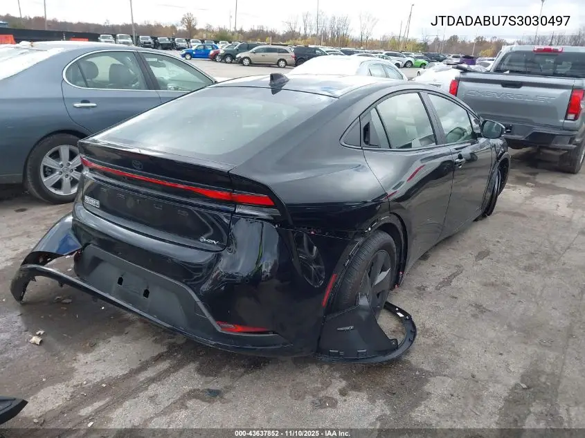 JTDADABU7S3030497 2025 Toyota Prius Le Awd-E