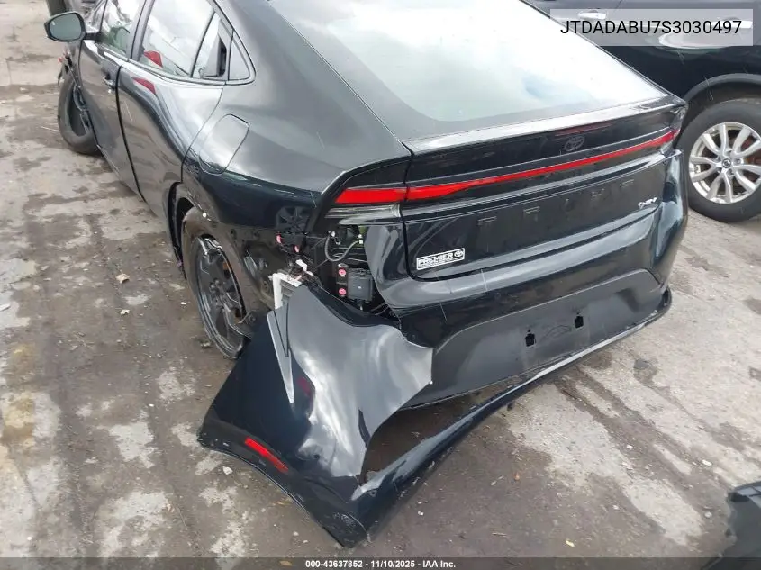 JTDADABU7S3030497 2025 Toyota Prius Le Awd-E