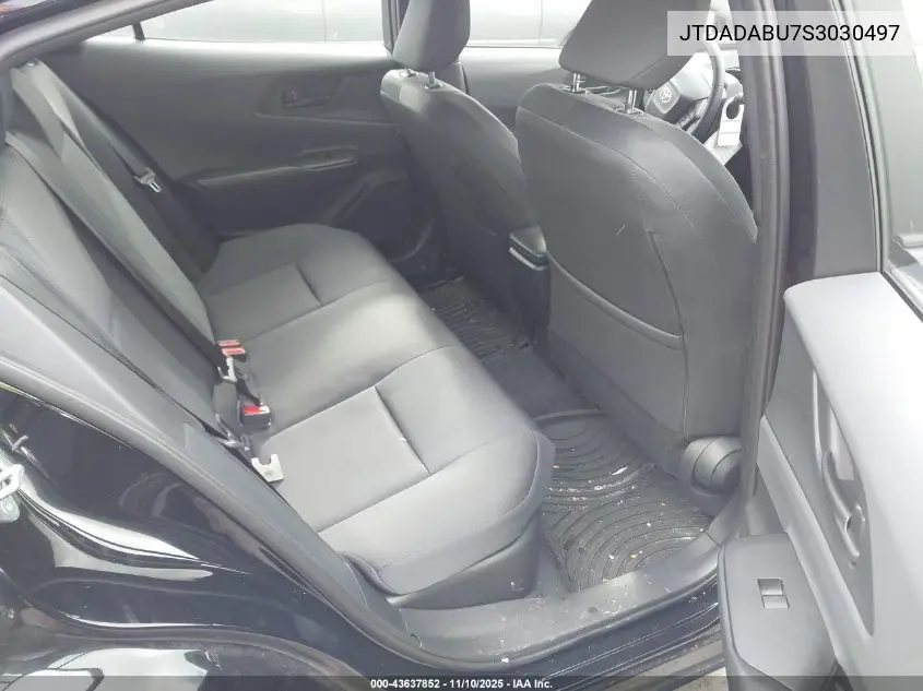 JTDADABU7S3030497 2025 Toyota Prius Le Awd-E