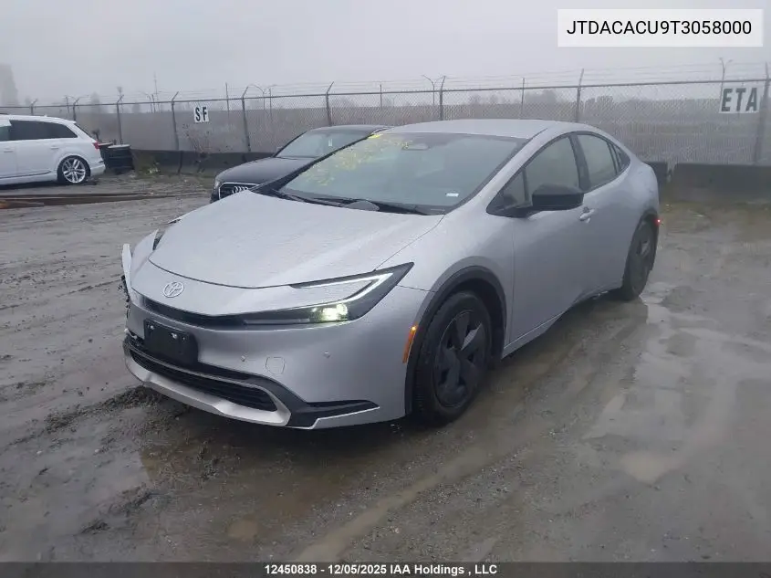 JTDACACU9T3058000 2026 Toyota Prius Plug-In Hybrid Se