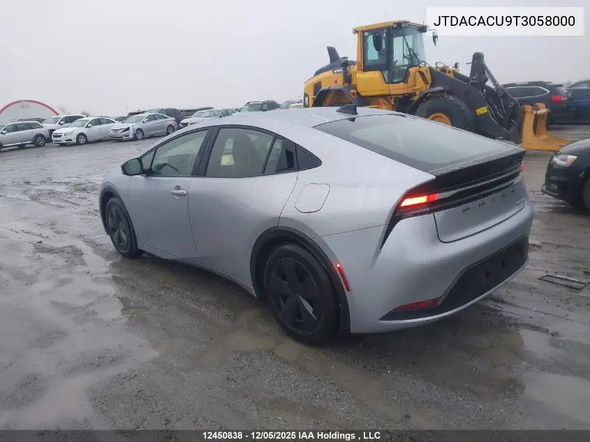 JTDACACU9T3058000 2026 Toyota Prius Plug-In Hybrid Se