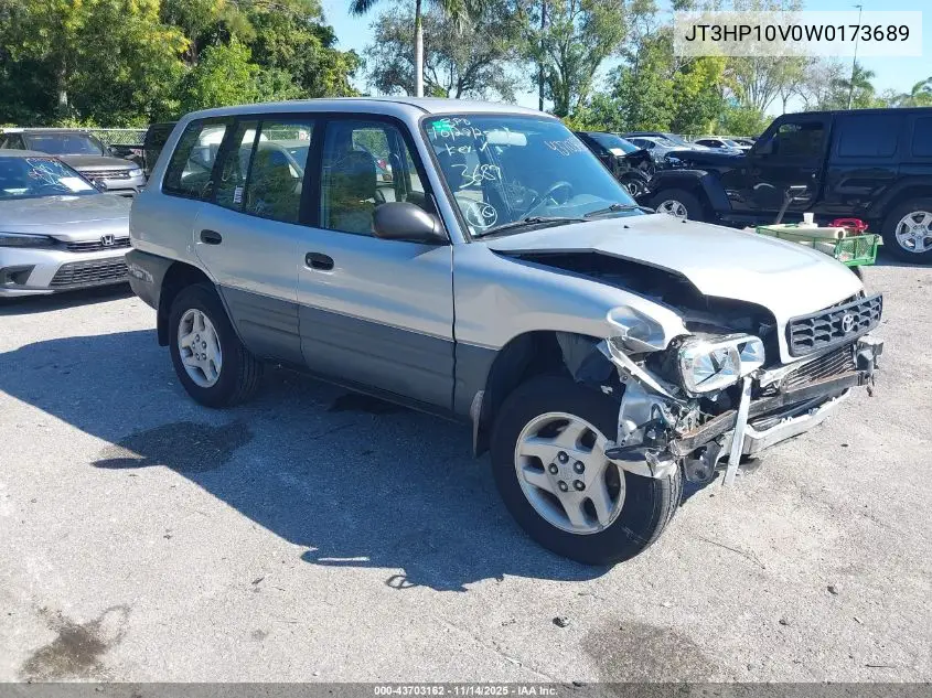 JT3HP10V0W0173689 1998 Toyota Rav4