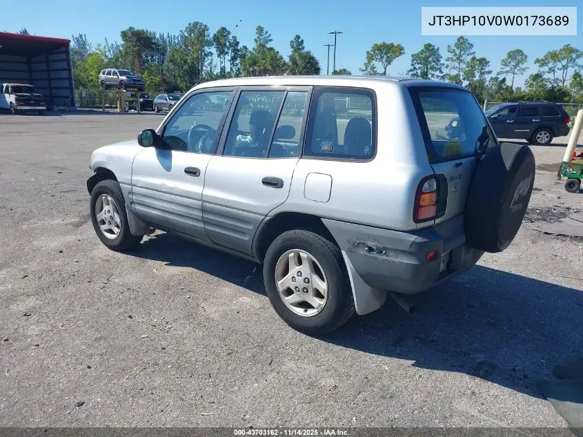 JT3HP10V0W0173689 1998 Toyota Rav4