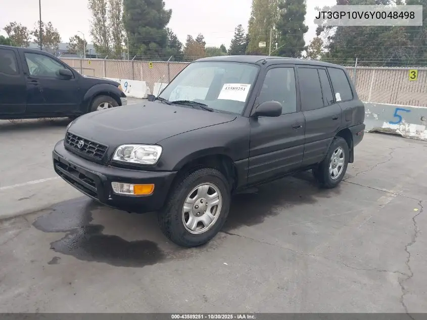JT3GP10V6Y0048498 2000 Toyota Rav4