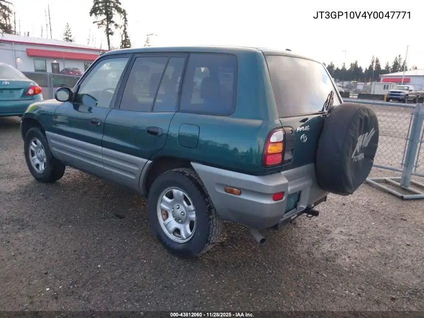 JT3GP10V4Y0047771 2000 Toyota Rav4