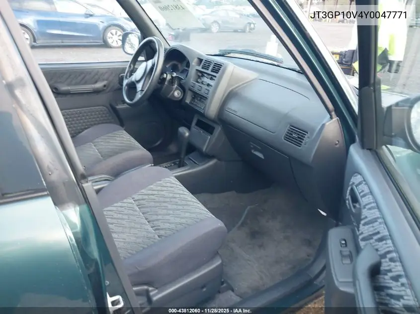 JT3GP10V4Y0047771 2000 Toyota Rav4