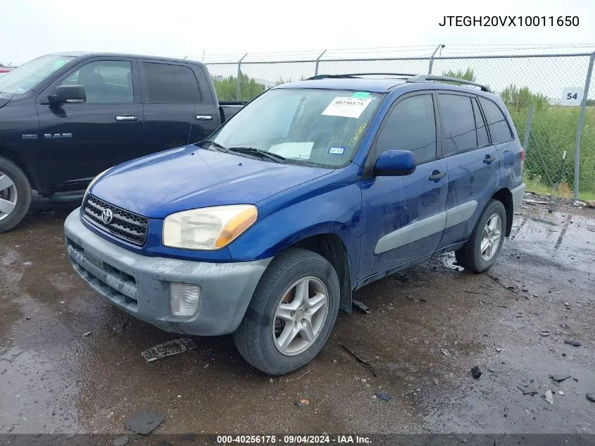 JTEGH20VX10011650 2001 Toyota Rav4