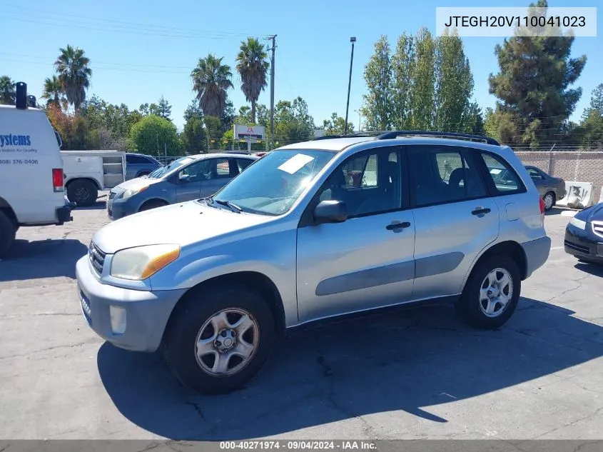 2001 Toyota Rav4 VIN: JTEGH20V110041023 Lot: 40271974