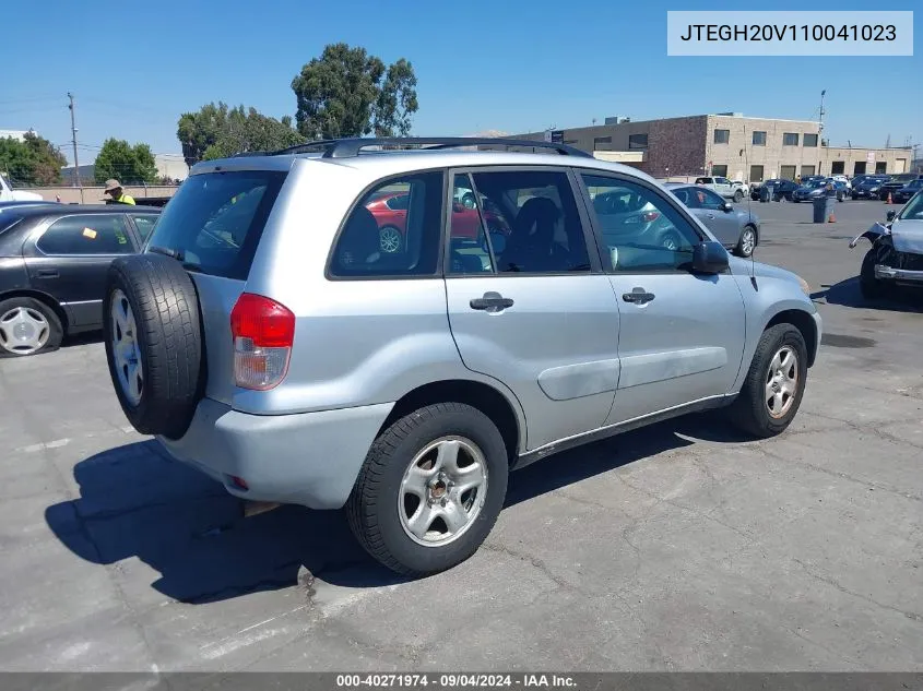 2001 Toyota Rav4 VIN: JTEGH20V110041023 Lot: 40271974