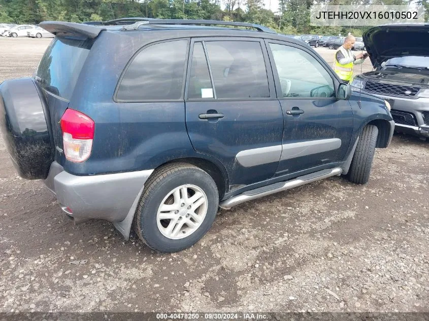 JTEHH20VX16010502 2001 Toyota Rav4