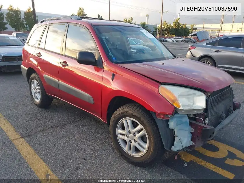 JTEGH20V510037590 2001 Toyota Rav4