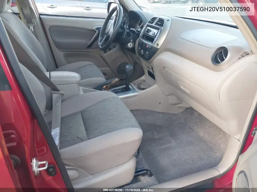 JTEGH20V510037590 2001 Toyota Rav4