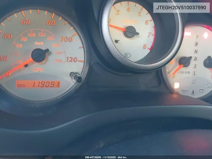 JTEGH20V510037590 2001 Toyota Rav4