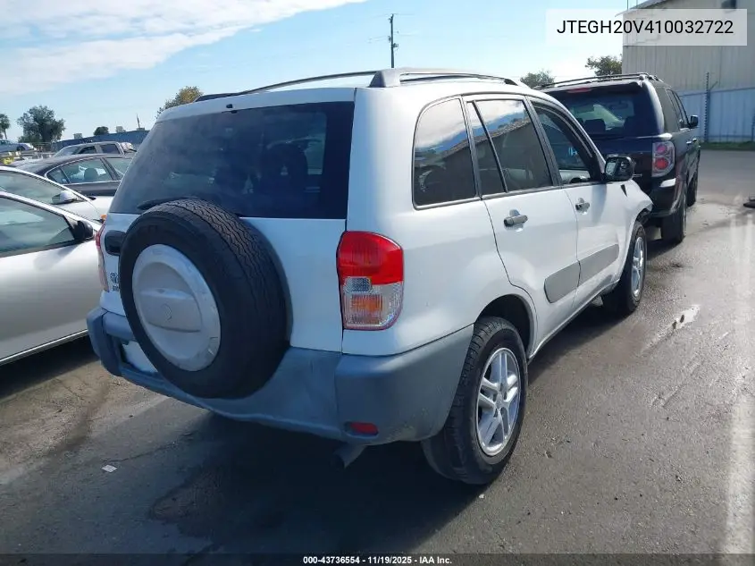 JTEGH20V410032722 2001 Toyota Rav4