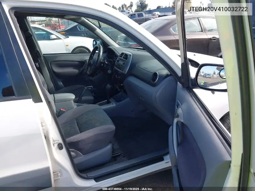 JTEGH20V410032722 2001 Toyota Rav4