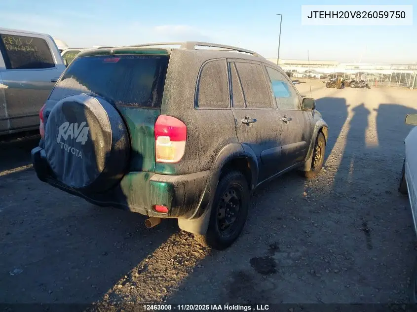 JTEHH20V826059750 2002 Toyota Rav4