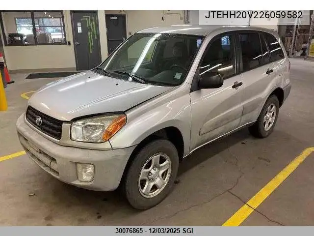 JTEHH20V226059582 2002 Toyota Rav4
