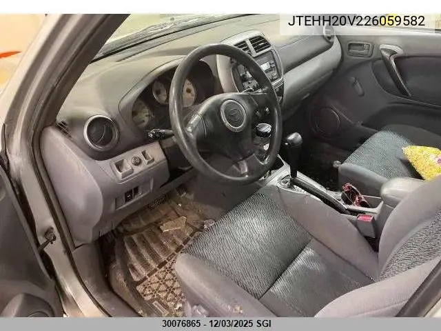 JTEHH20V226059582 2002 Toyota Rav4