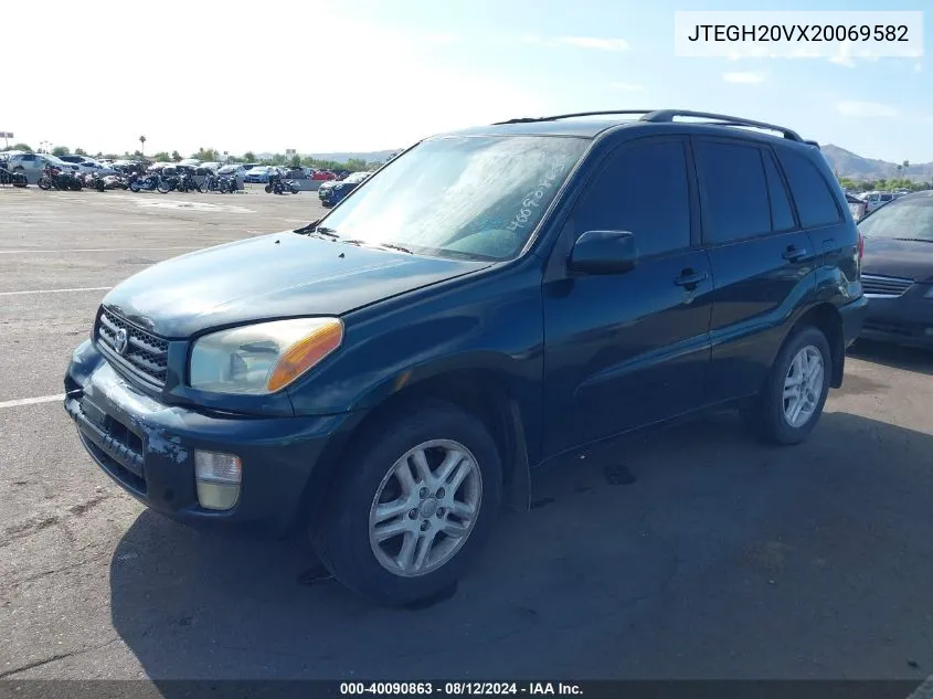 JTEGH20VX20069582 2002 Toyota Rav4