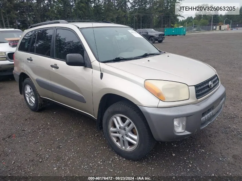 JTEHH20V326063205 2002 Toyota Rav4