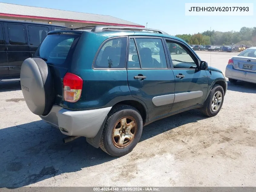 JTEHH20V620177993 2002 Toyota Rav4