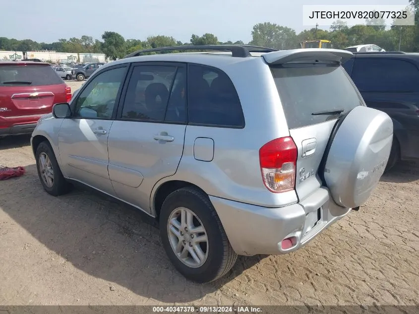 JTEGH20V820077325 2002 Toyota Rav4