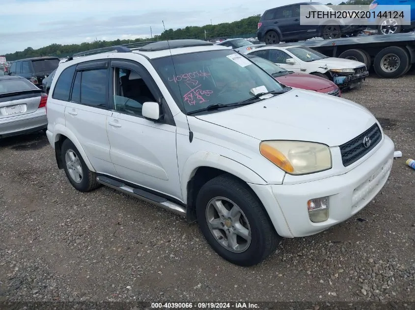 JTEHH20VX20144124 2002 Toyota Rav4