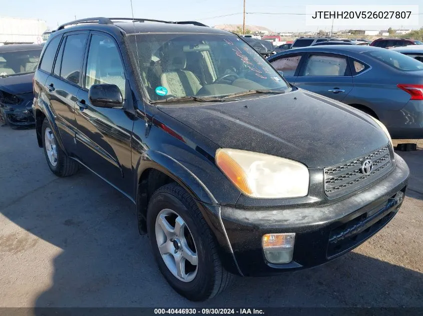 JTEHH20V526027807 2002 Toyota Rav4