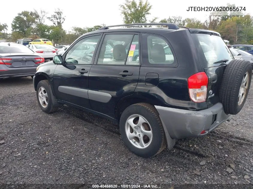 JTEGH20V620065674 2002 Toyota Rav4