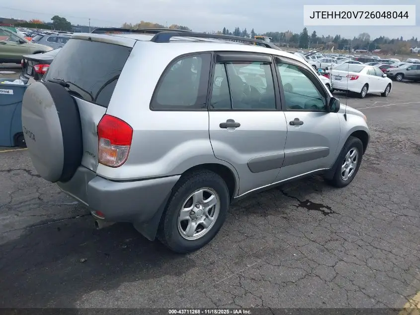 JTEHH20V726048044 2002 Toyota Rav4