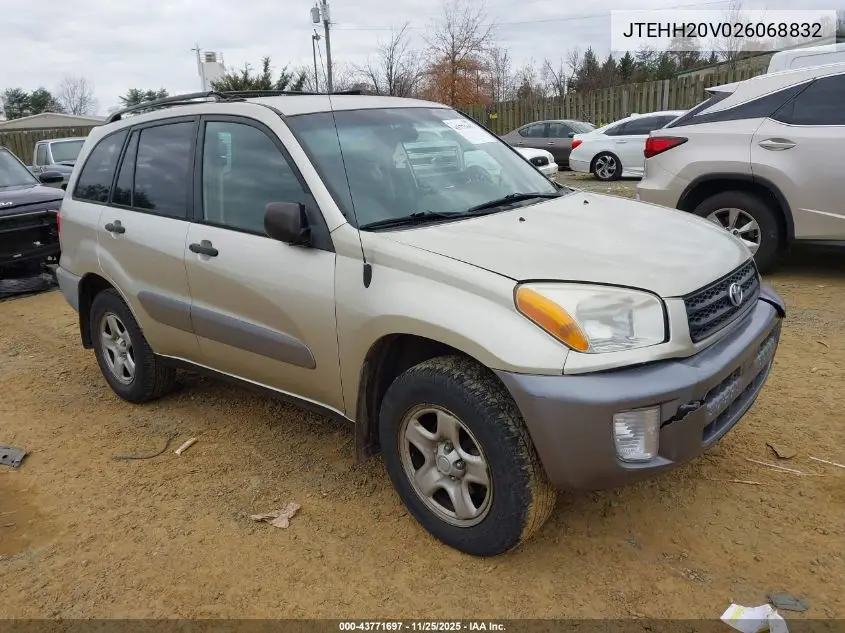 JTEHH20V026068832 2002 Toyota Rav4