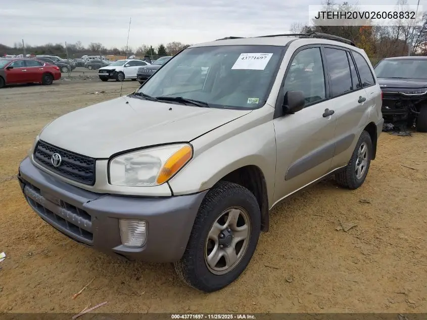 JTEHH20V026068832 2002 Toyota Rav4