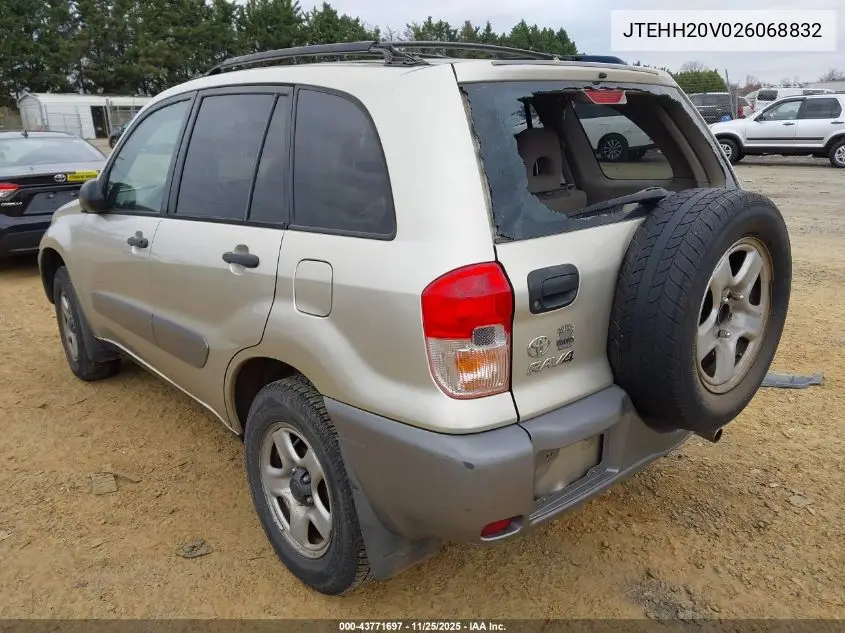 JTEHH20V026068832 2002 Toyota Rav4