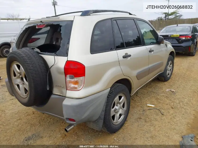 JTEHH20V026068832 2002 Toyota Rav4