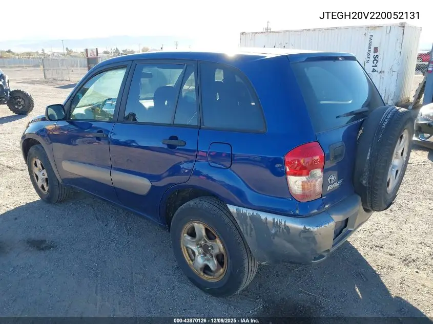JTEGH20V220052131 2002 Toyota Rav4
