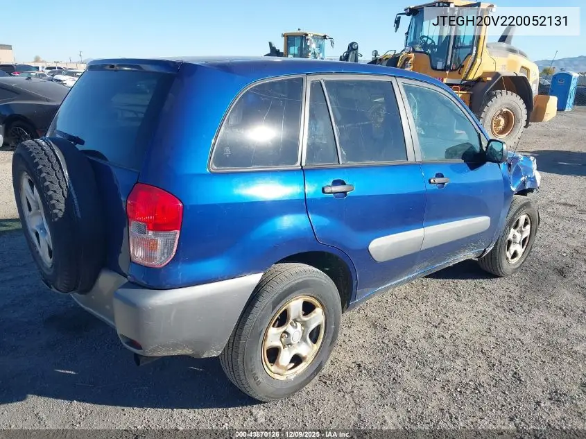 JTEGH20V220052131 2002 Toyota Rav4